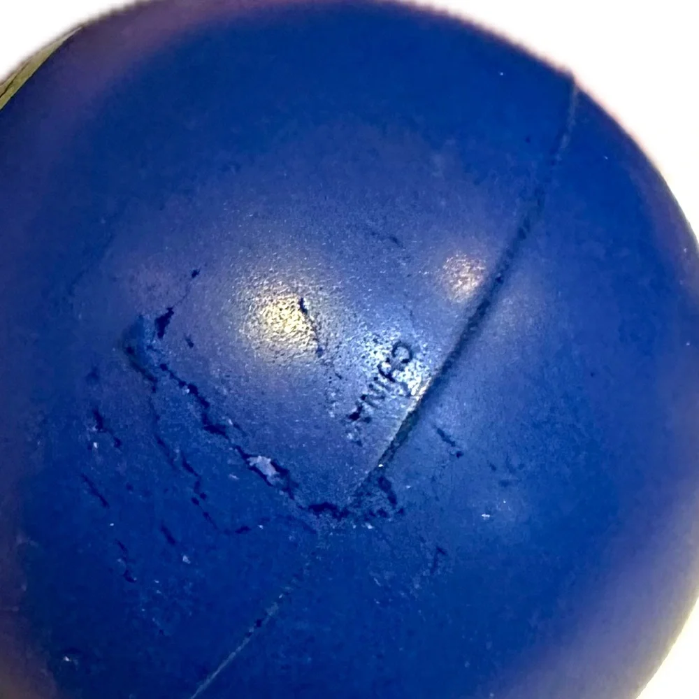 DELL GSD LEARNING & DEVELOPMENT CUSTOM LOGO COLLECTIBLE BLUE BALL BOUNCY 2.5”